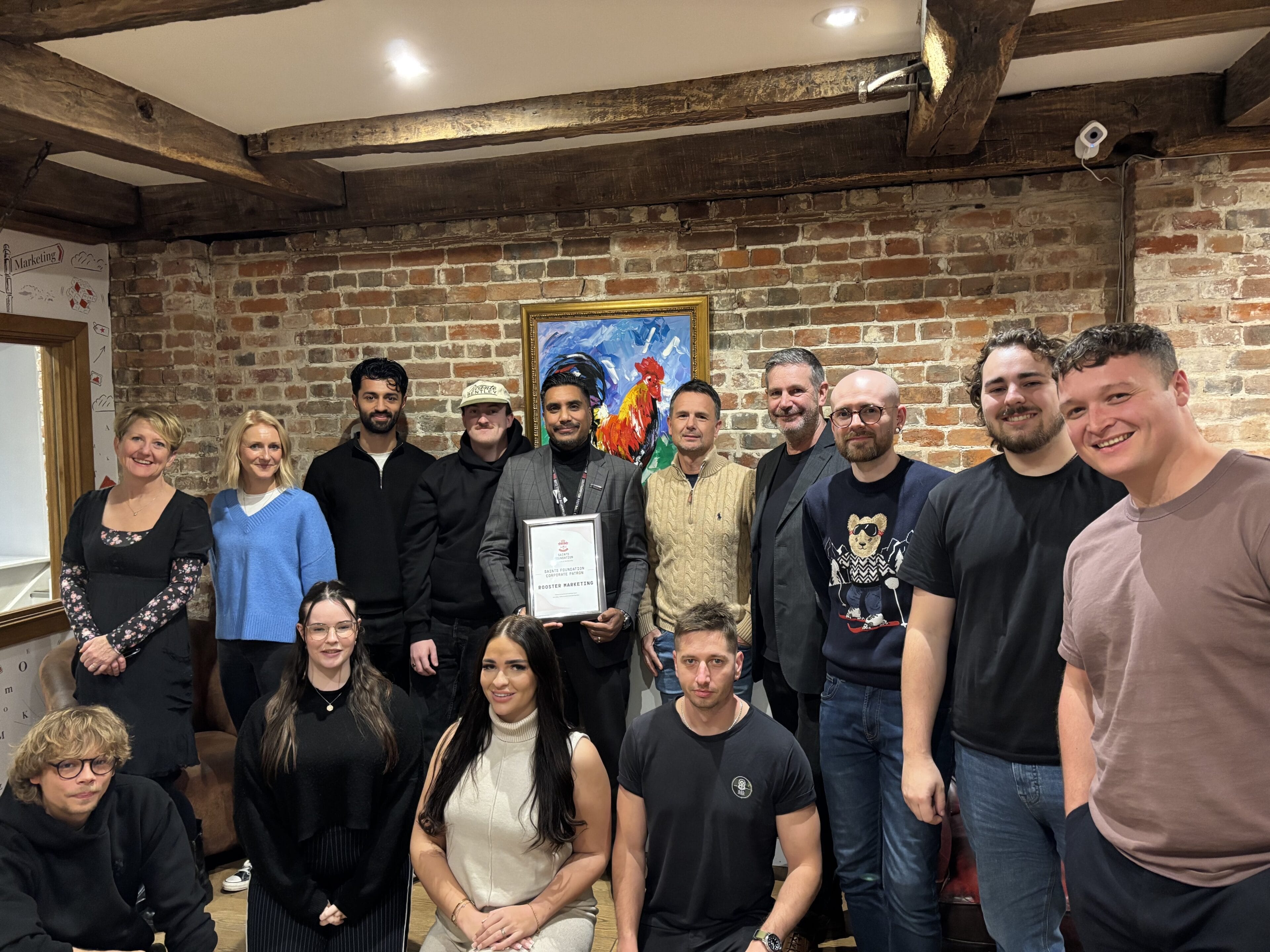 Making a Difference in Southampton: Rooster Marketing Supports the Saints Foundation